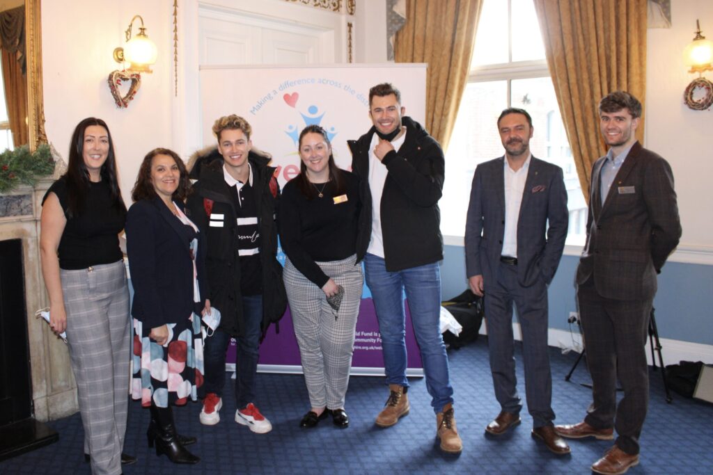Celebrities visit The Community Foundation!